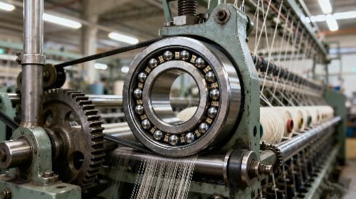 roller bearing for textile machinery